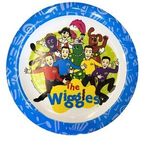 Vintage The Wiggles 2004 Melamine Plastic Plate
